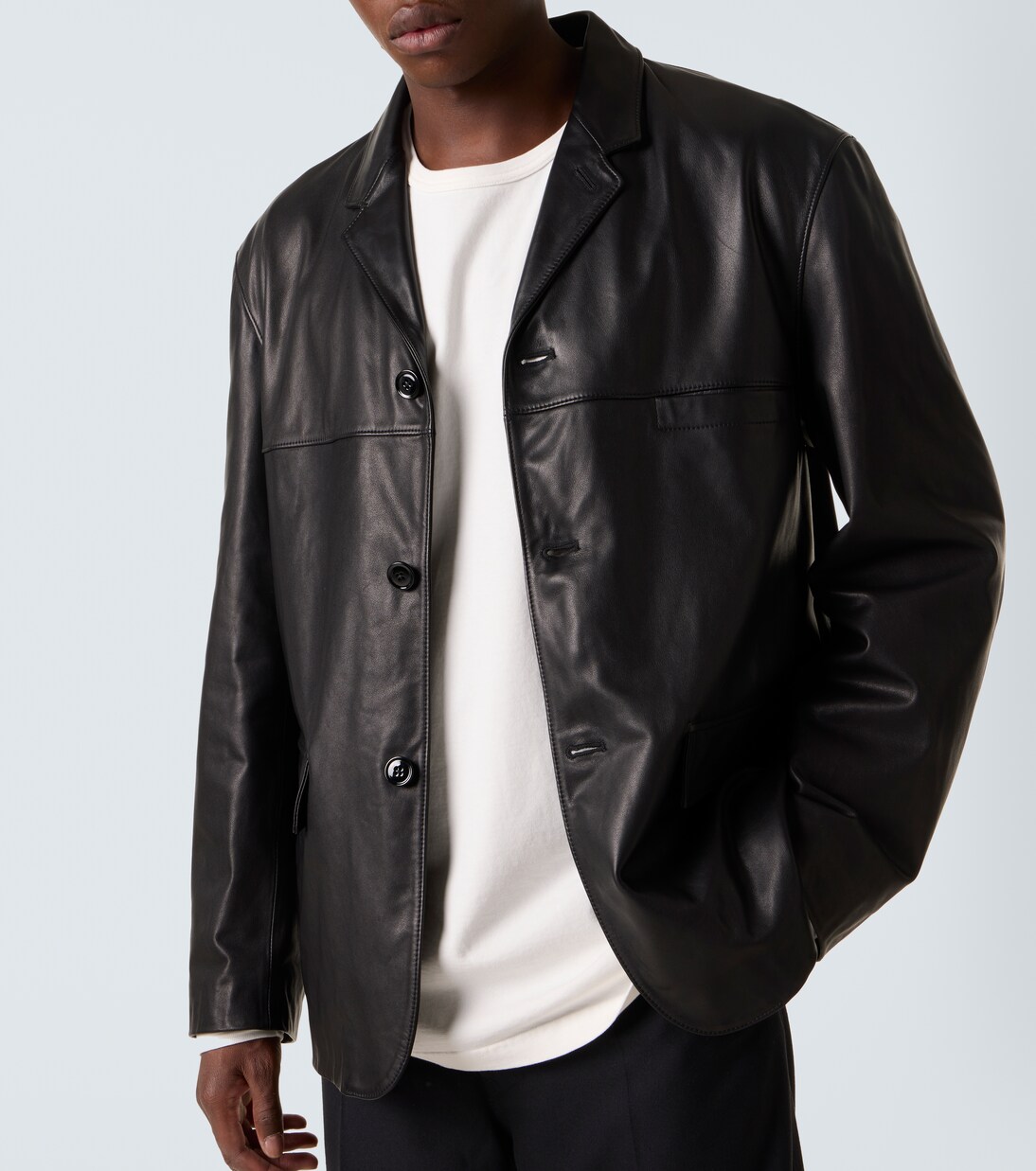 Leather jacket | Lemaire