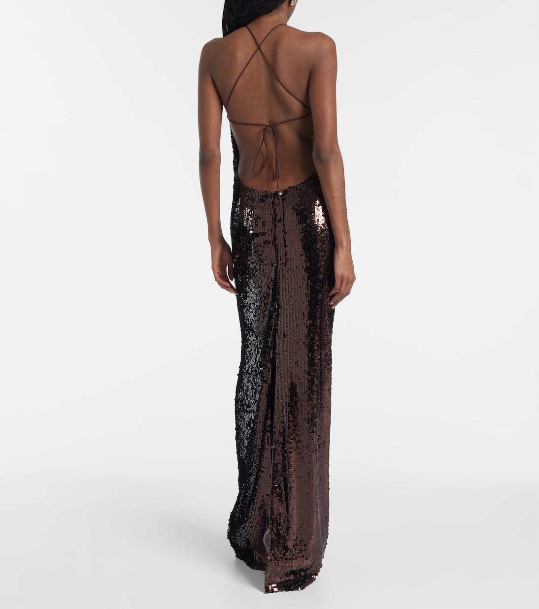 Floral-appliqué maxi dress | Magda Butrym