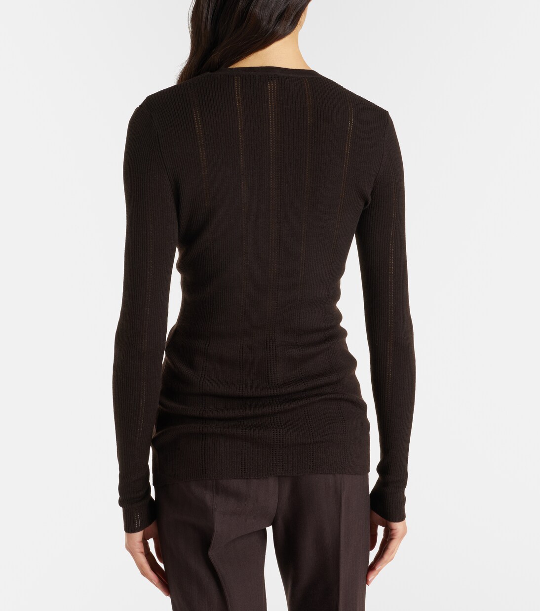 Lillian rib-knitted wool cardigan | Gabriela Hearst