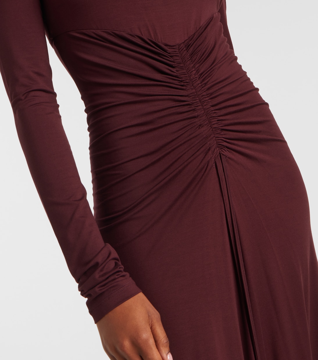 Doppia gathered maxi dress | Max Mara