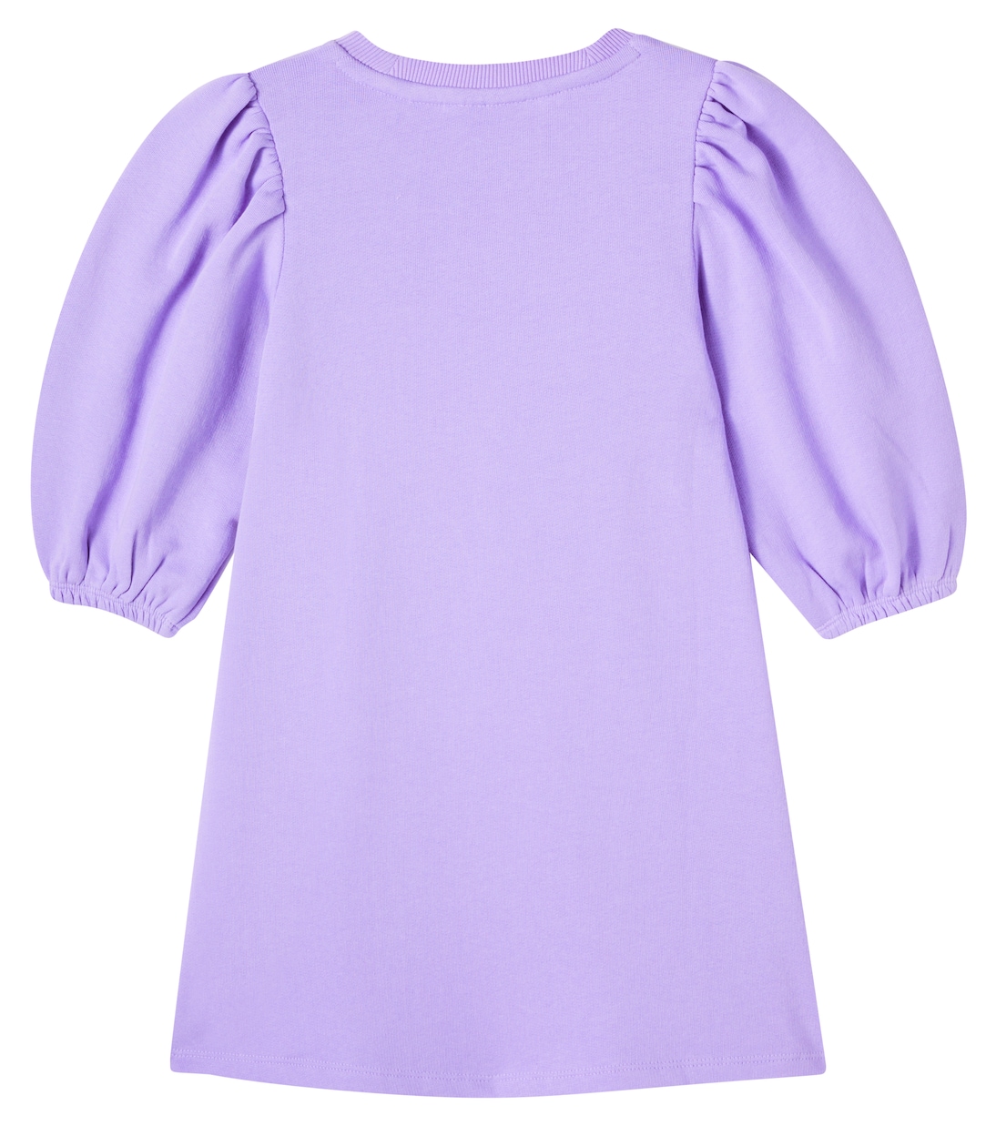 Patch-appliqué cotton dress | Mini Rodini