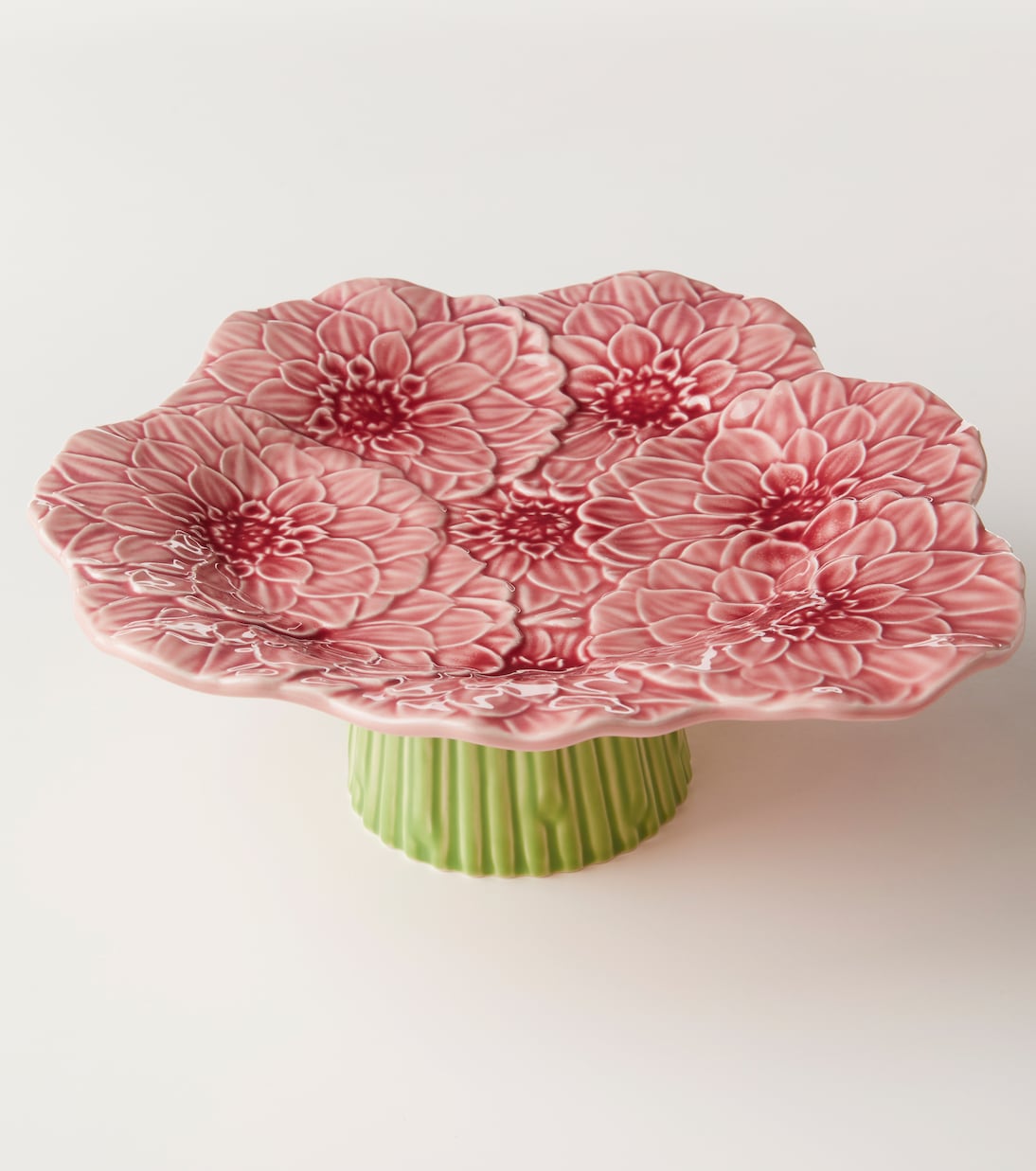 Maria Flor Small earthenware cake stand | Bordallo Pinheiro