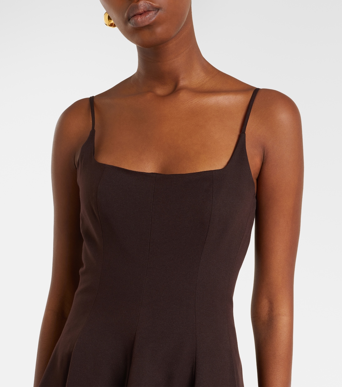 Joy cotton-blend gown | Staud