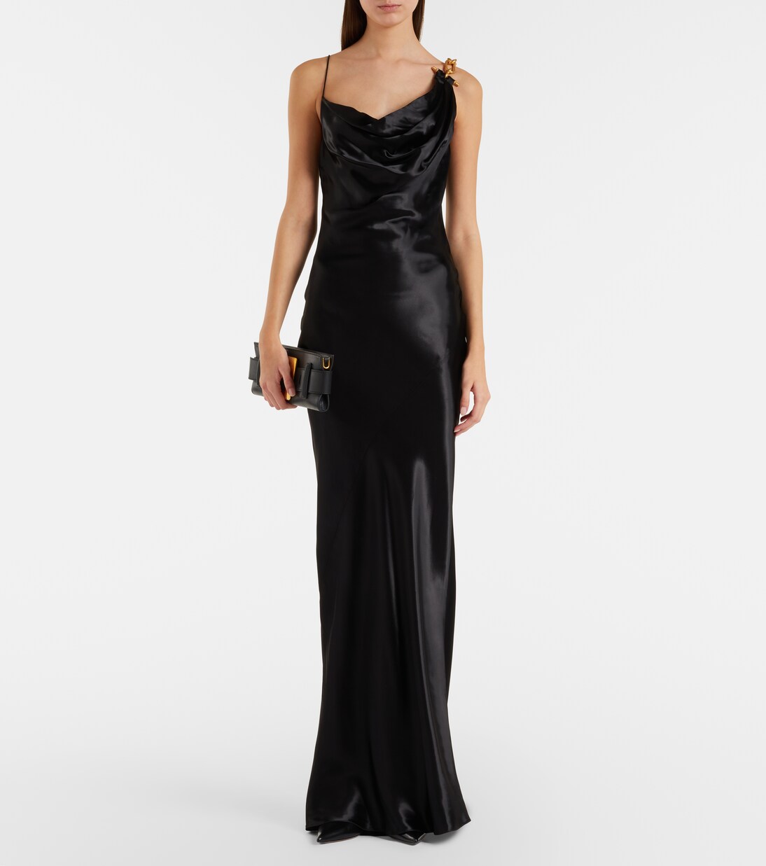 Robe aus Satin | Balmain