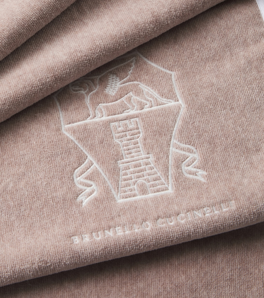 منشفة من القطن التيري بلوغو | Brunello Cucinelli