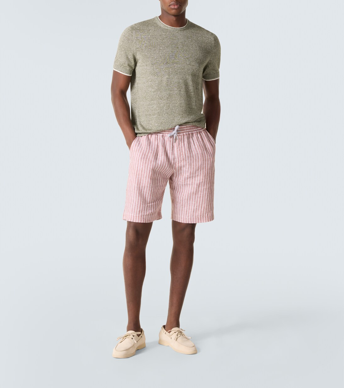 Linen and cotton sweater | Fedeli