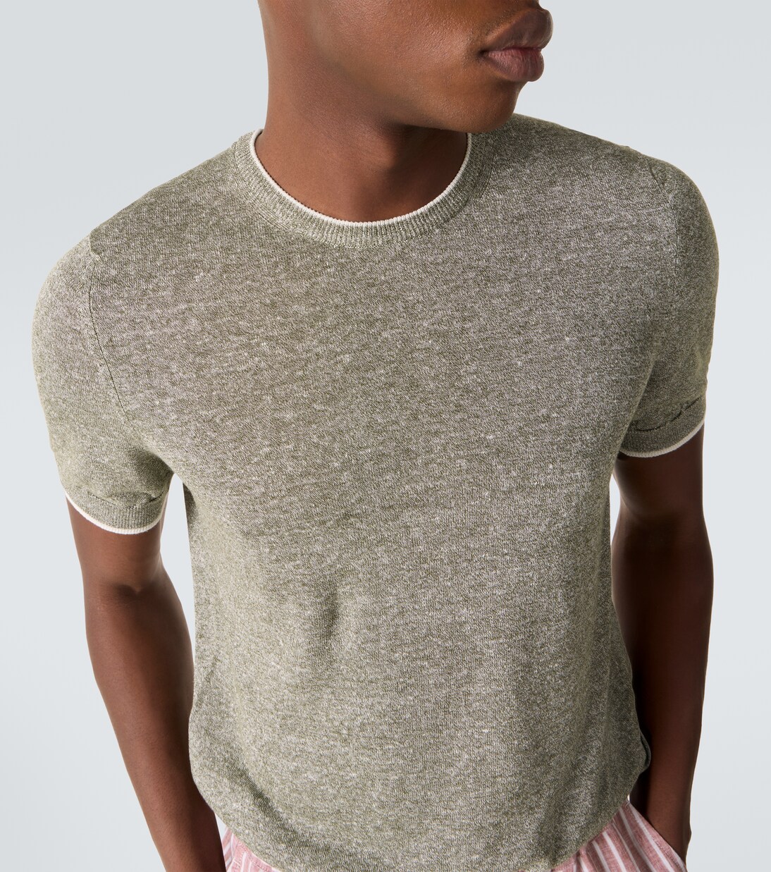 Linen and cotton sweater | Fedeli