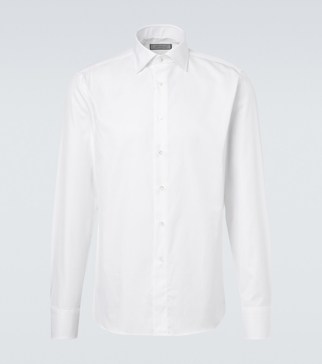 Cotton poplin shirt | Canali