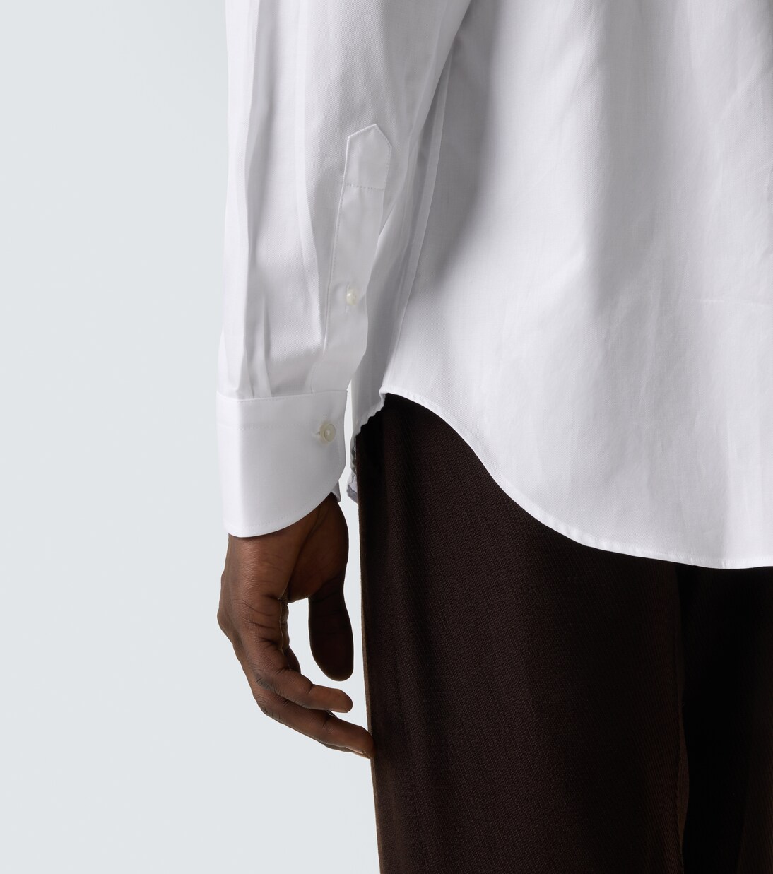 Cotton poplin shirt | Canali