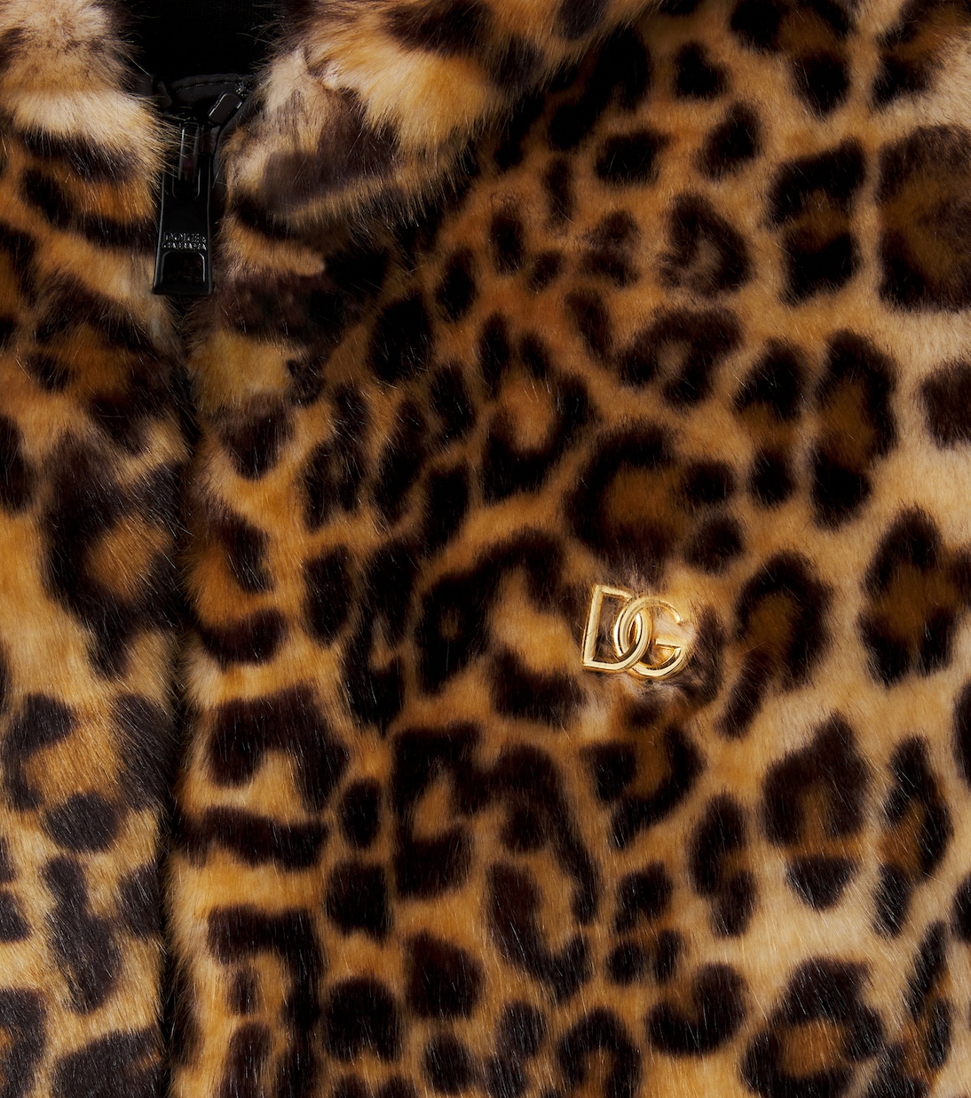 豹纹印花连帽夹克 | Dolce&Gabbana Kids