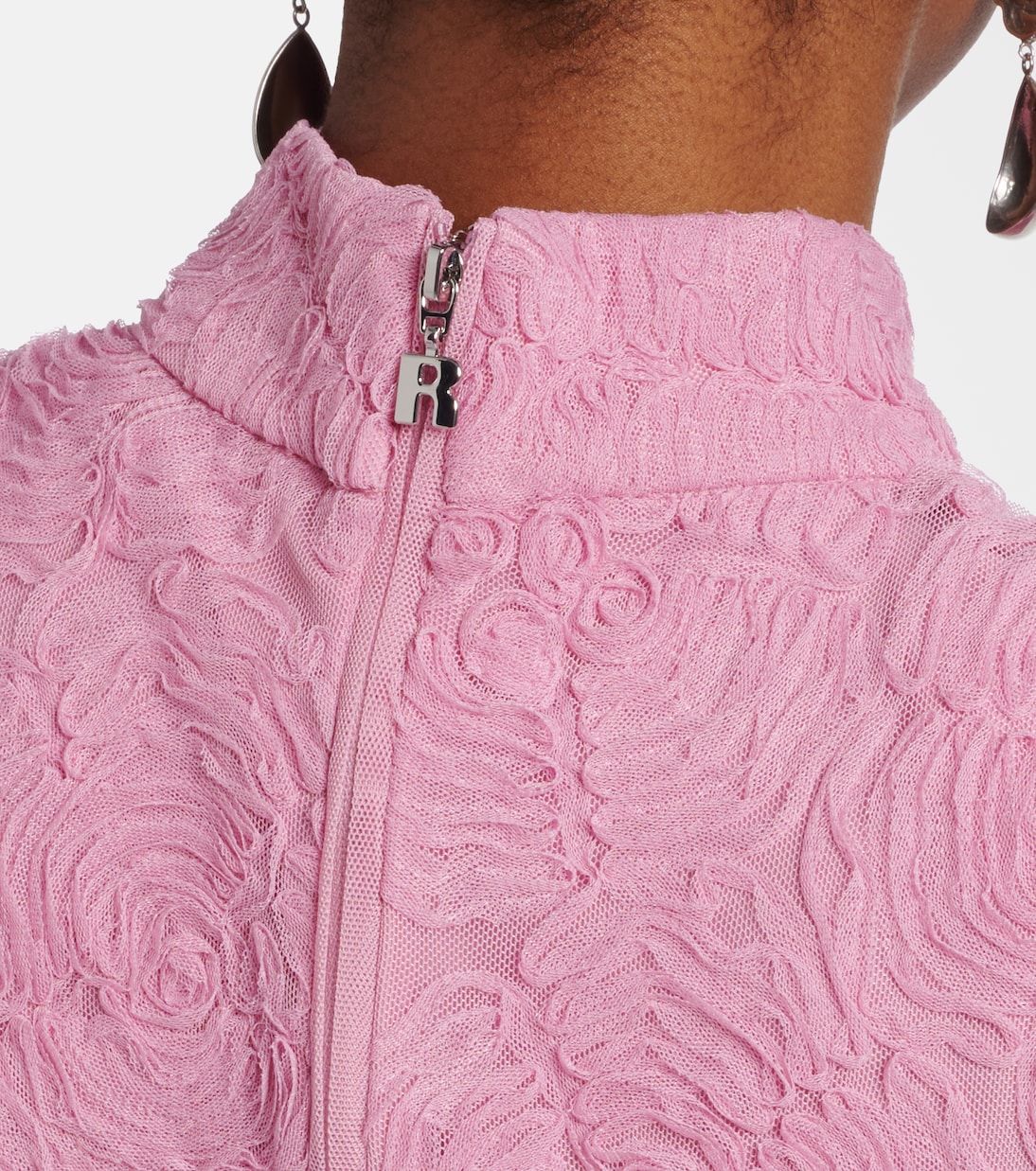 Maxikleid aus Mesh | Rotate