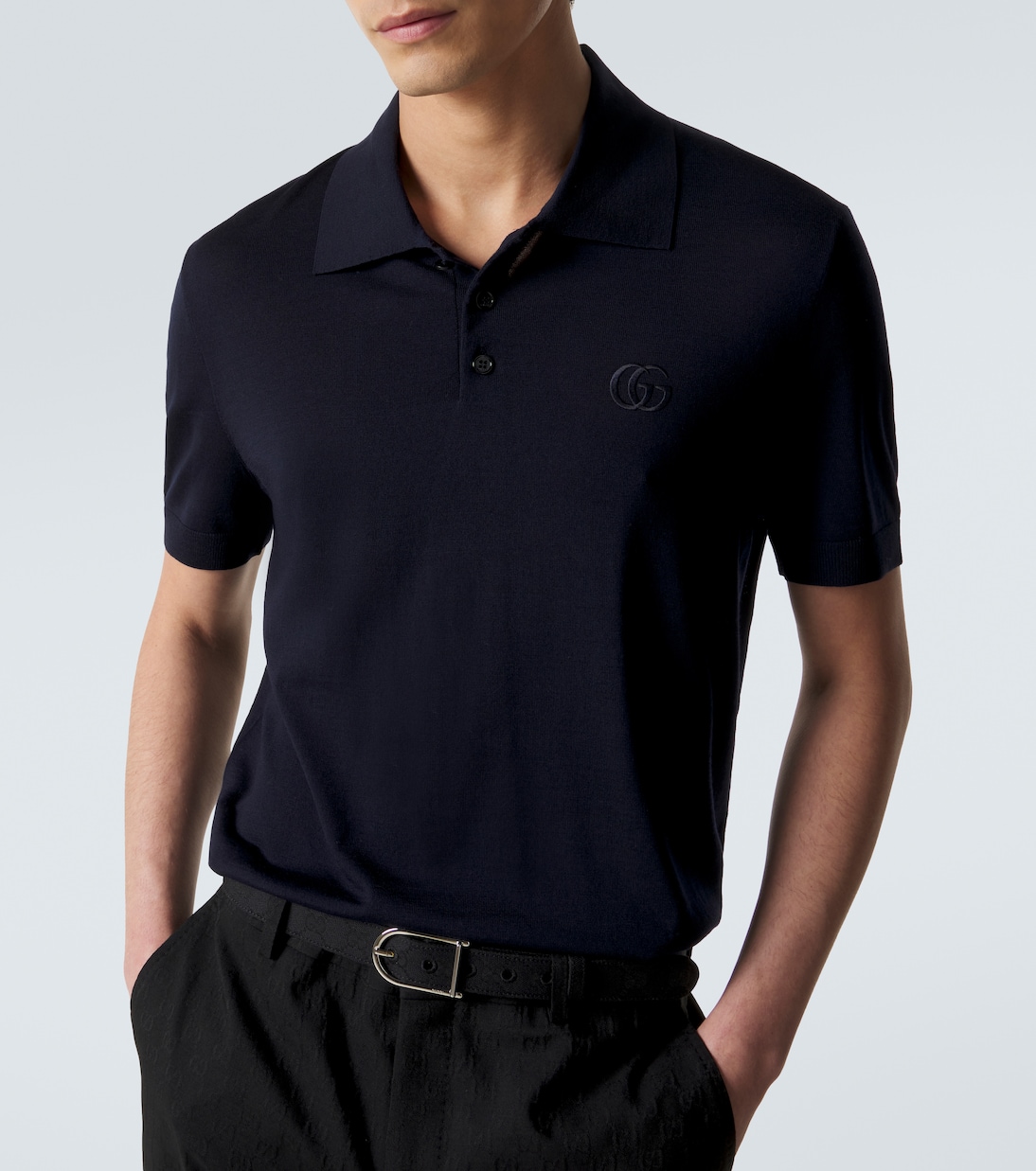 Polo en laine Double G | Gucci