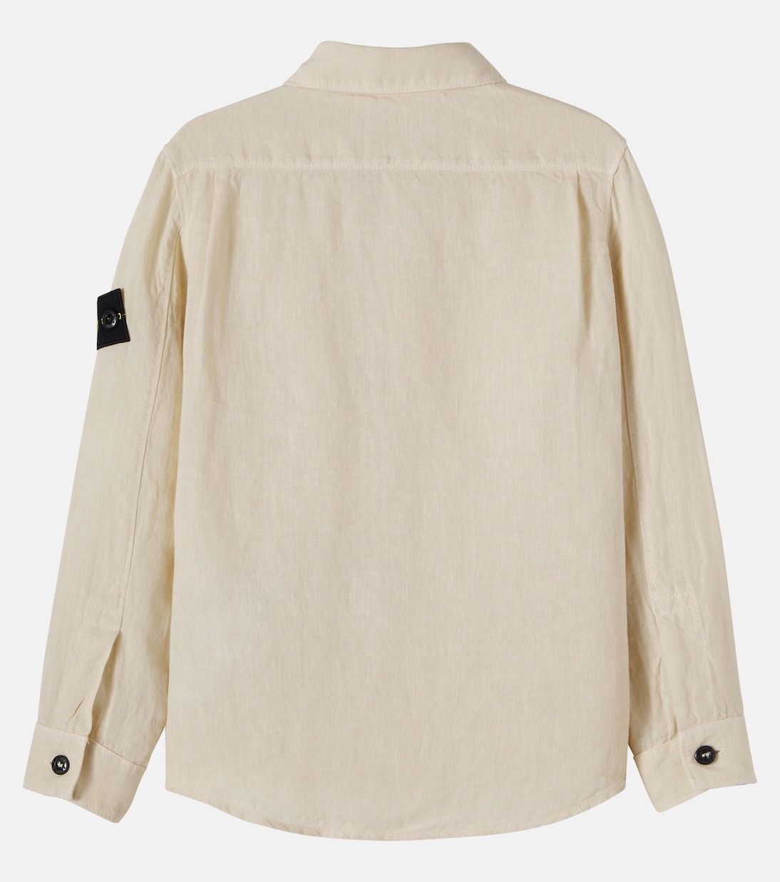 Compass linen shirt | Stone Island Junior