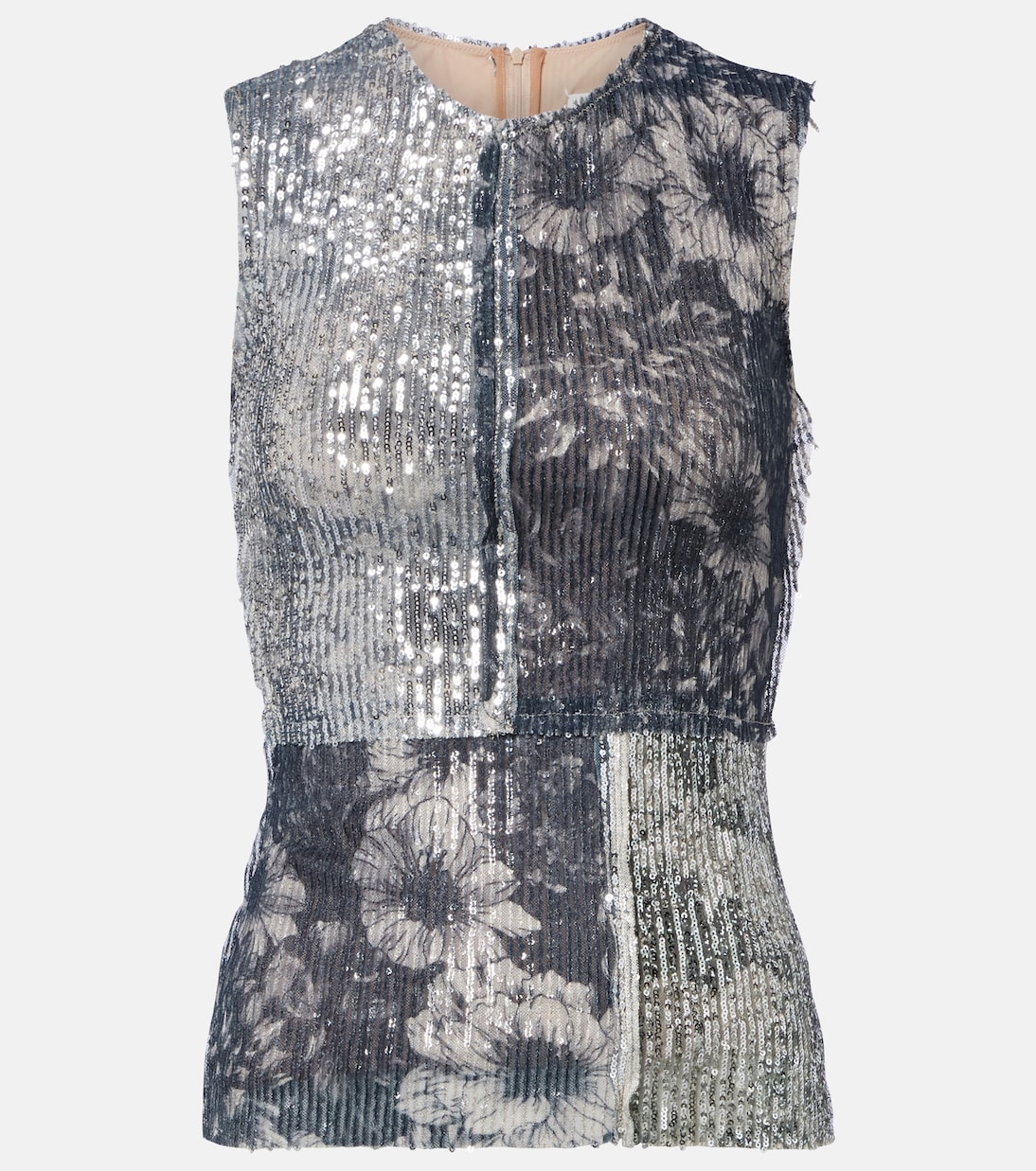 Sequined patchwork top | Maison Margiela