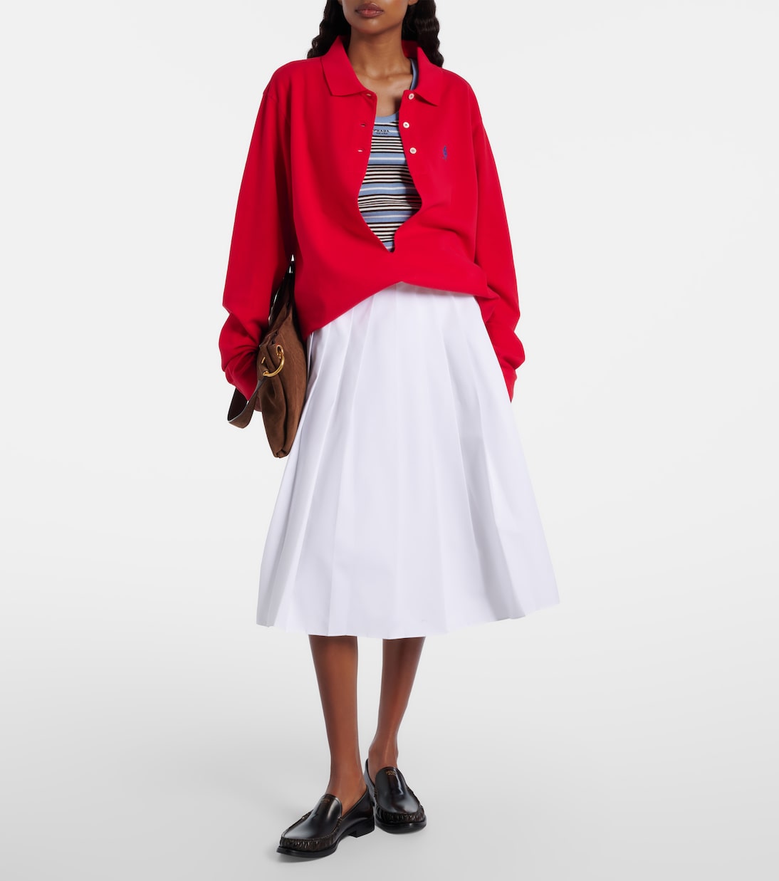 Polohemd aus Baumwoll-Piqué | Prada