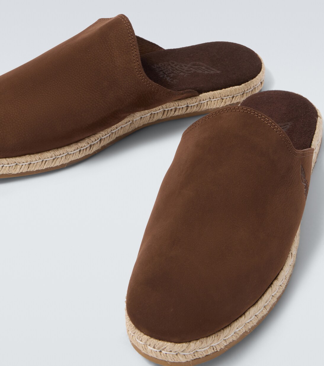Fimos leather espadrille mules | Ancient Greek Sandals