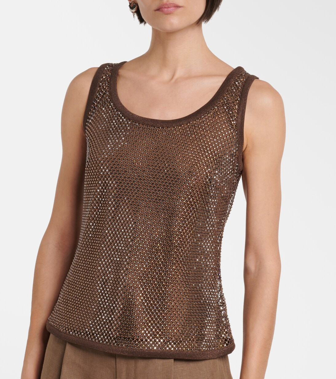 Melony embellished top | Ralph Lauren Collection