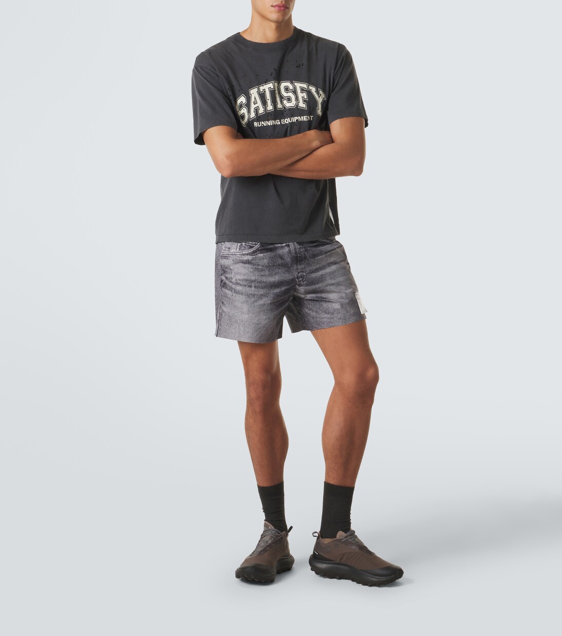 Shorts PeaceShell 5" trompe l'œil | Satisfy
