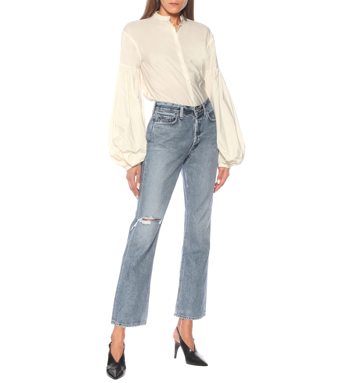 High-Rise Jeans The Nineties Boot | Goldsign