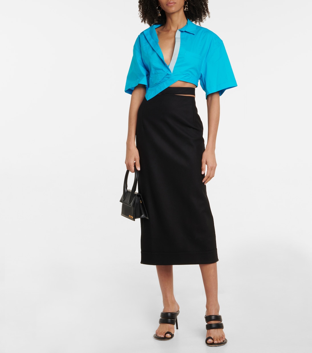 Chemise raccourcie La Chemise Capri | Jacquemus