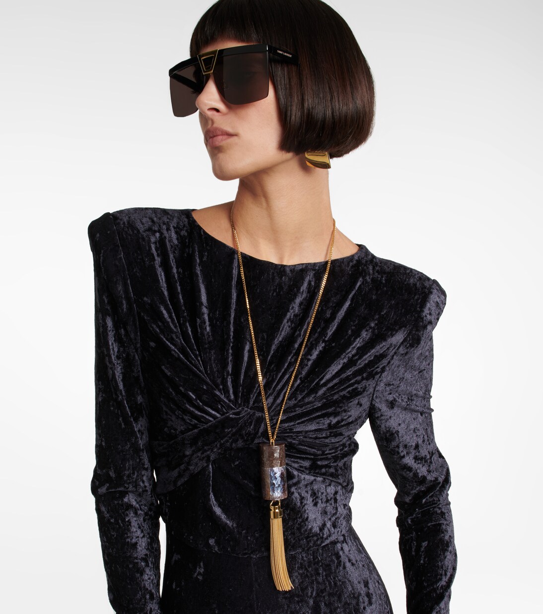 SL 537 Palace square sunglasses | Saint Laurent