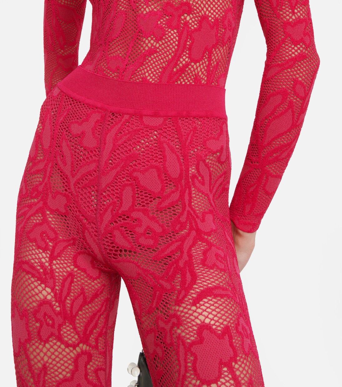 Leggings aus Spitze | Alaïa