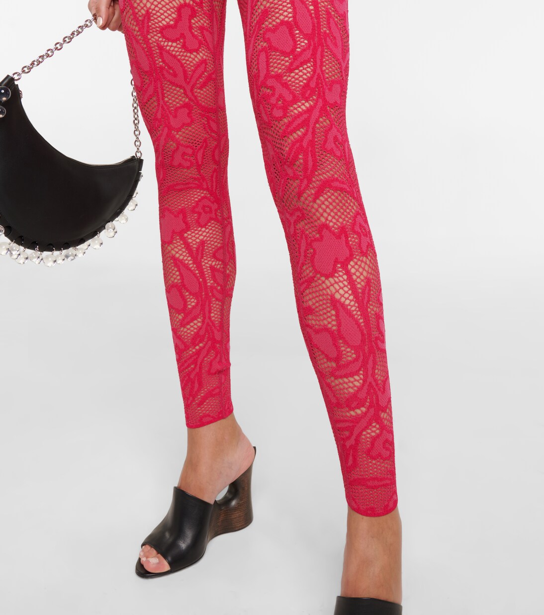 Leggings aus Spitze | Alaïa