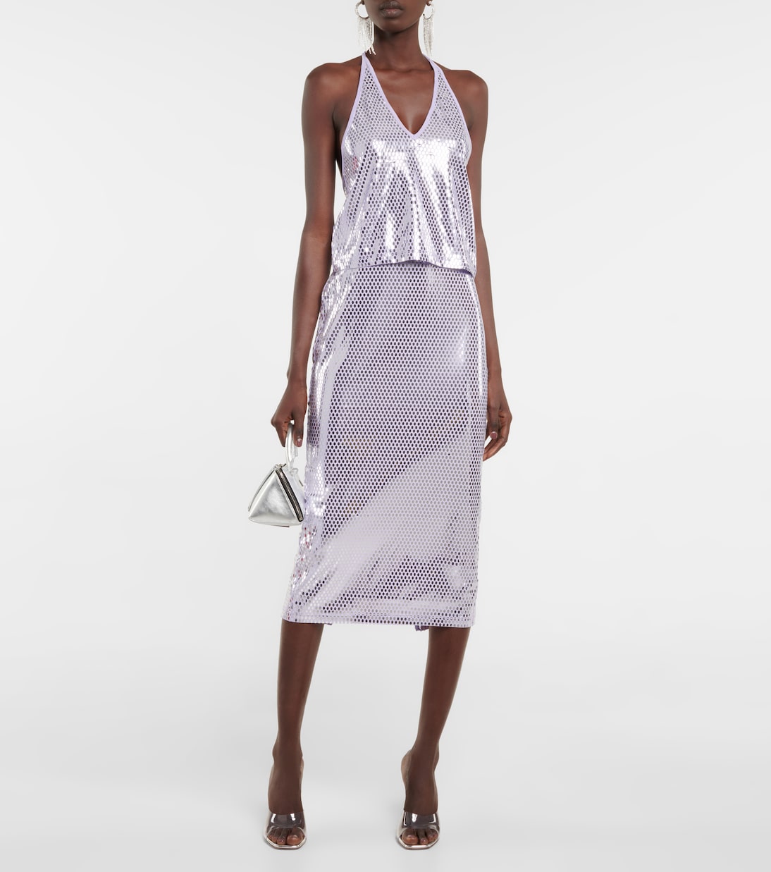 Midirock Hermony mit Pailletten | Rotate