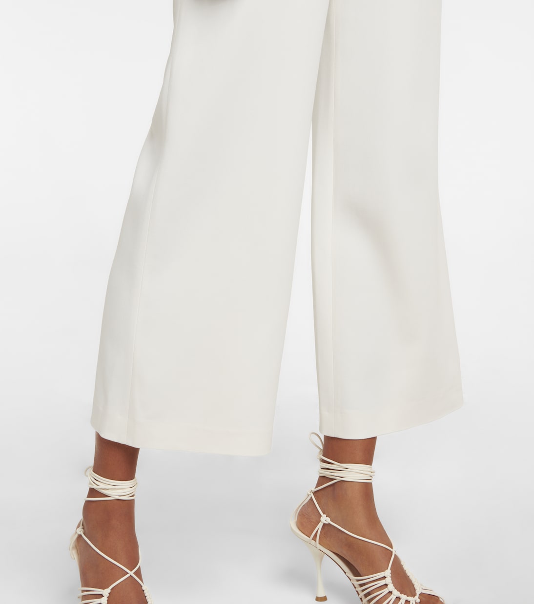 Pleated high-rise cropped pants | Etro