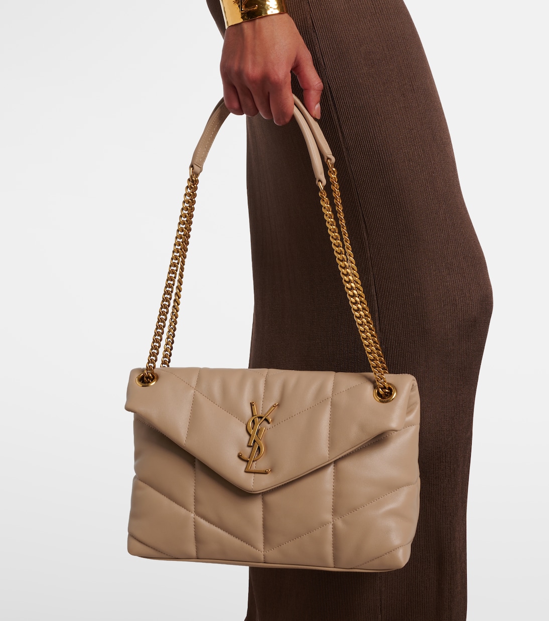 Schultertasche Puffer Small aus Leder | Saint Laurent