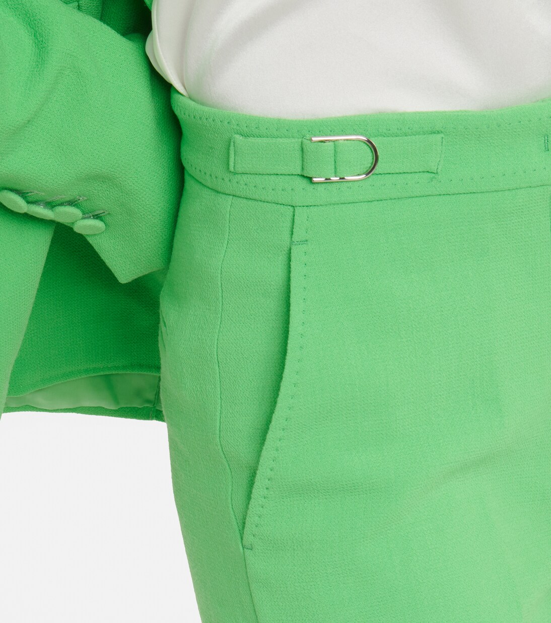 High-Rise-Hose Vesta aus Schurwolle | Gabriela Hearst