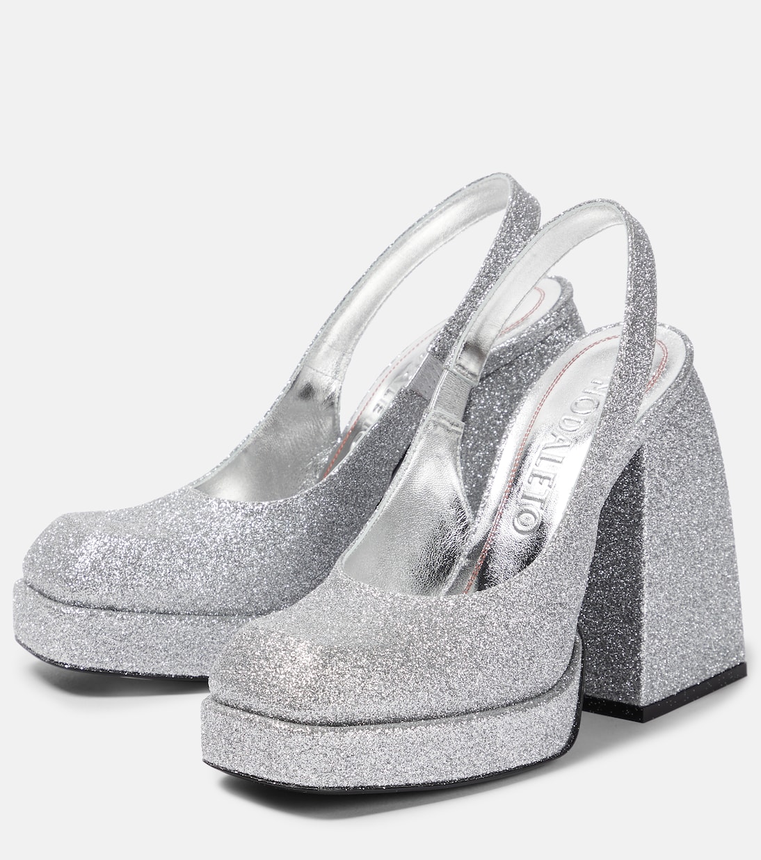 Plateau-Pumps Bulla Jill mit Glitter | Nodaleto