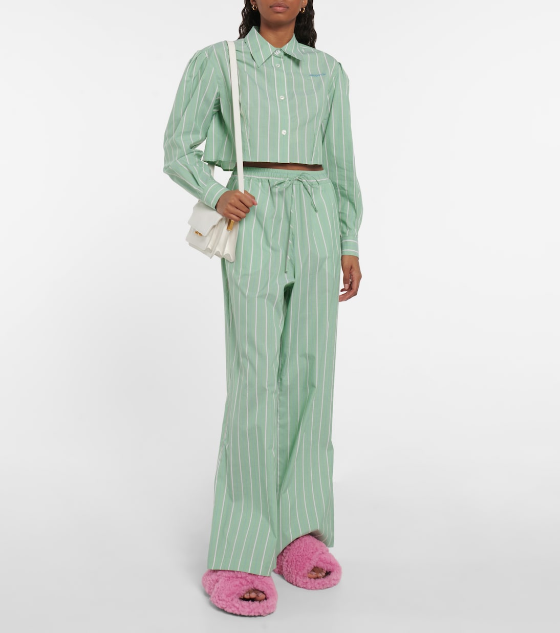 Cropped-Hemd aus Baumwolle | Marni