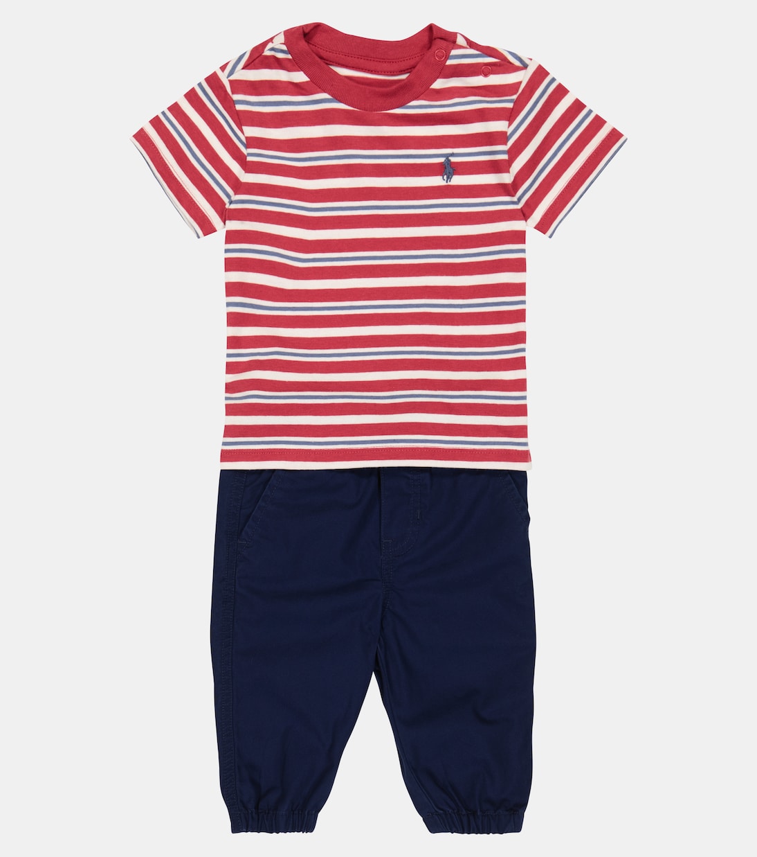 Baby Set aus T-Shirt und Hose | Polo Ralph Lauren Kids