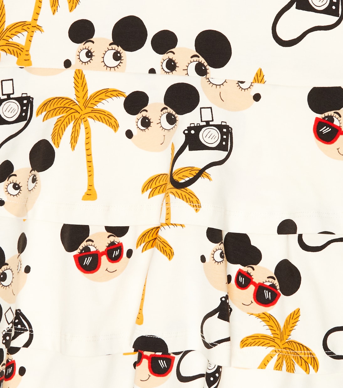 Robe imprimée en coton mélangé | Mini Rodini