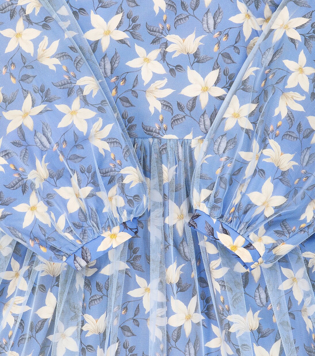 Floral tulle dress  | Paade Mode