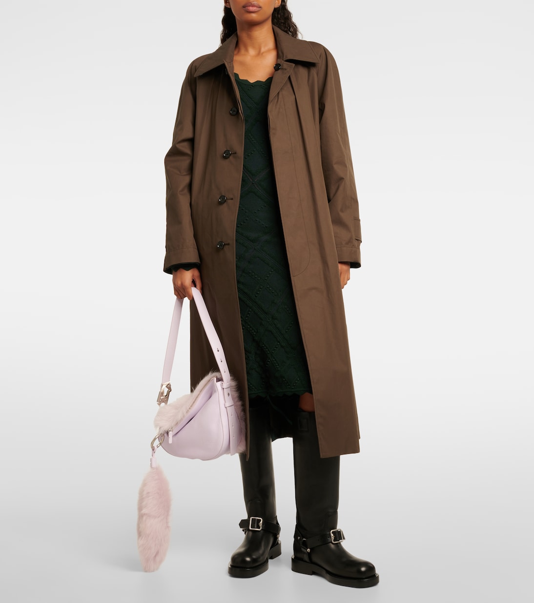 Knight Small leather crossbody bag | Burberry