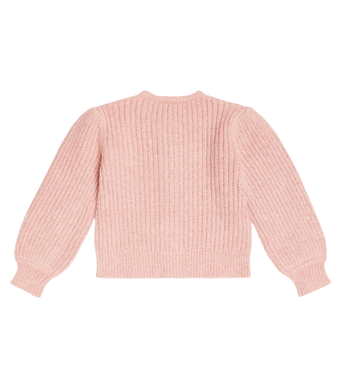 Cardigan in lana e mohair a coste | Tartine et Chocolat