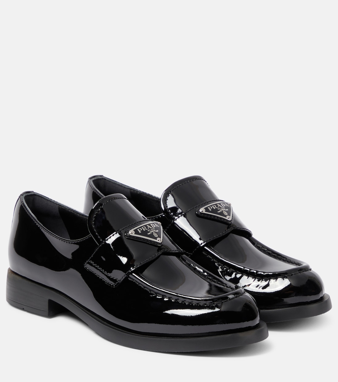 Loafers aus Lackleder | Prada