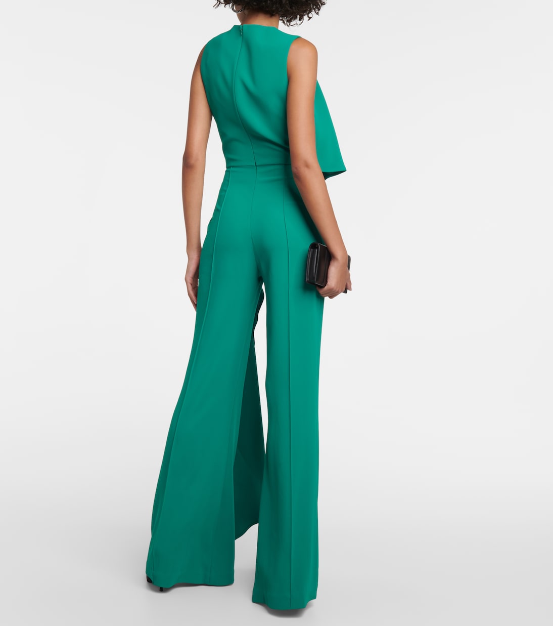 Draped wide-leg jumpsuit | Elie Saab