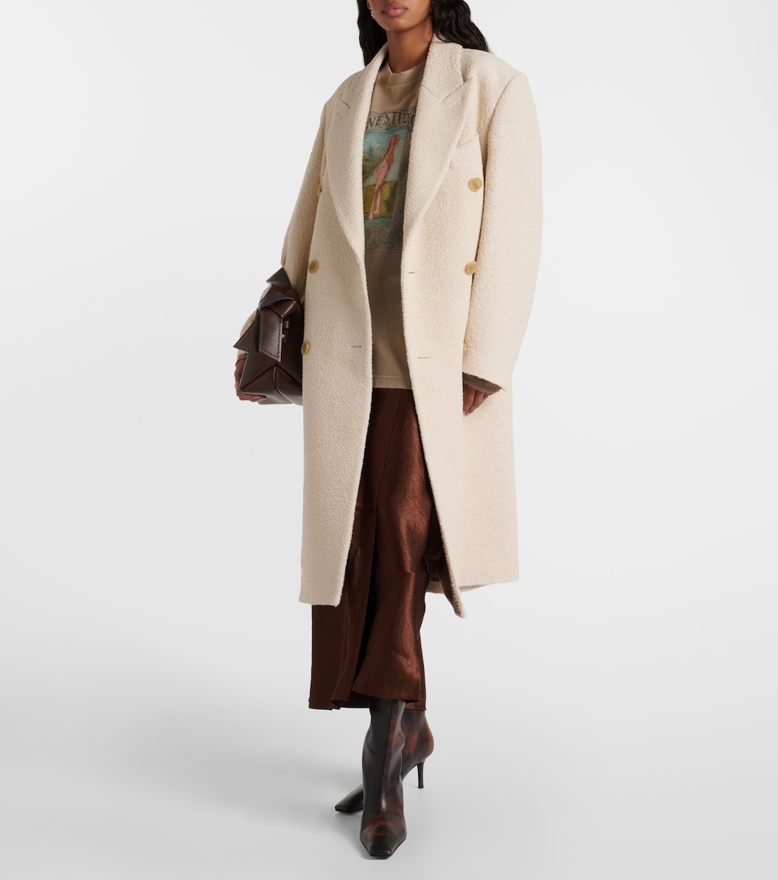 Mantel aus einem Wollgemisch | Acne Studios