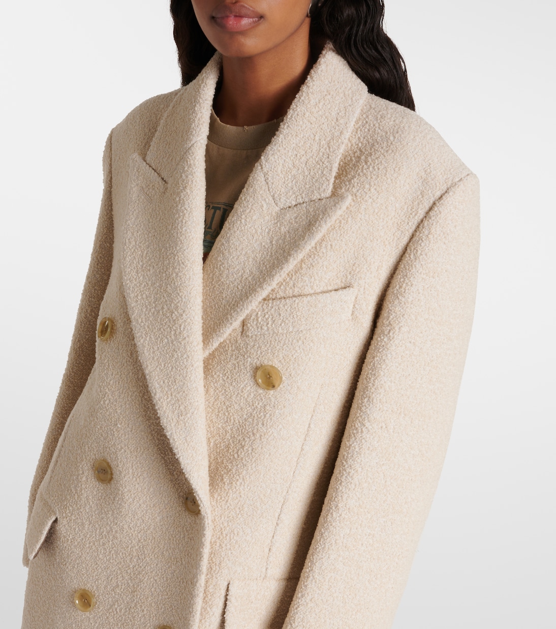 Mantel aus einem Wollgemisch | Acne Studios