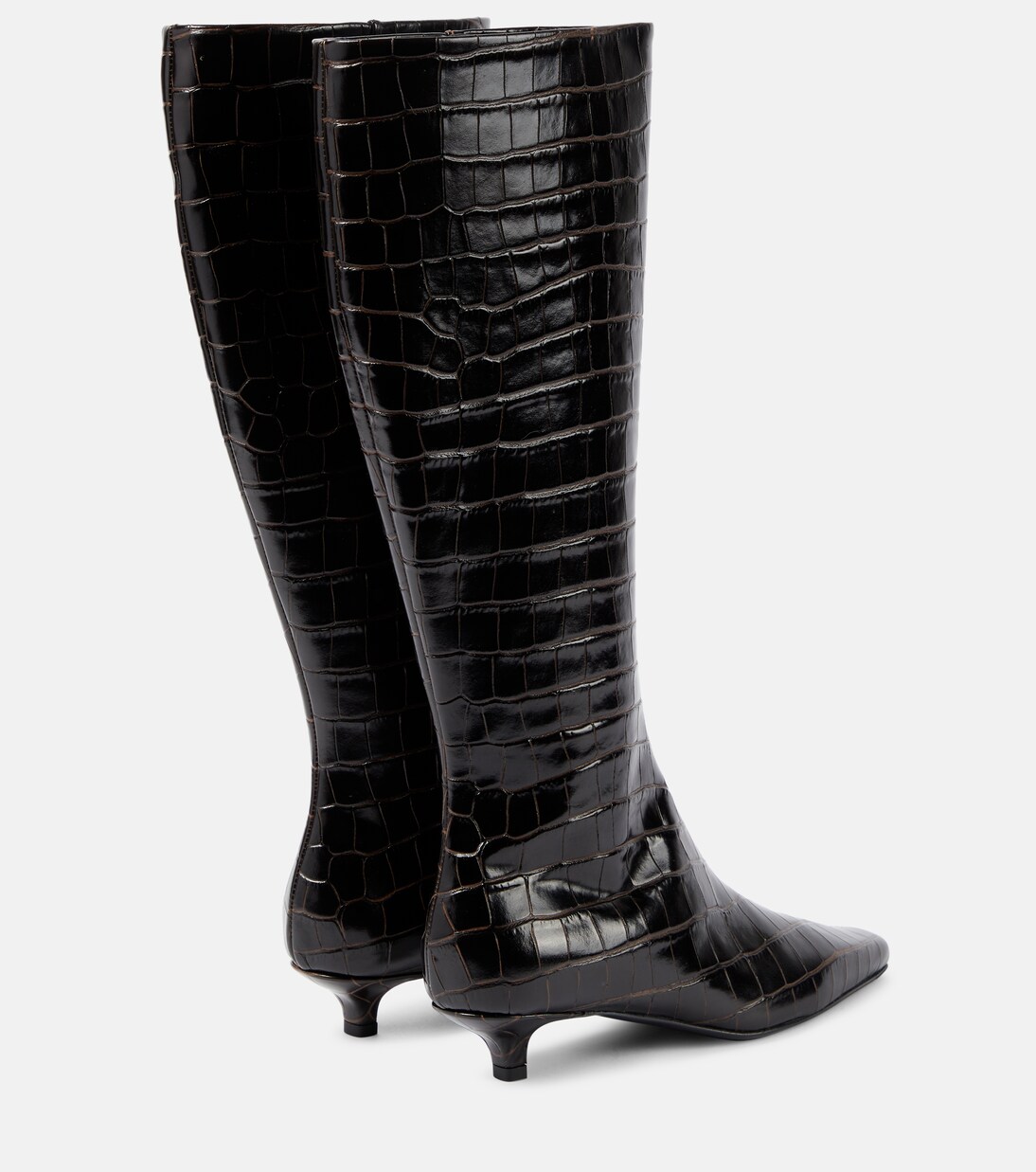 Leather knee-high boots | Toteme