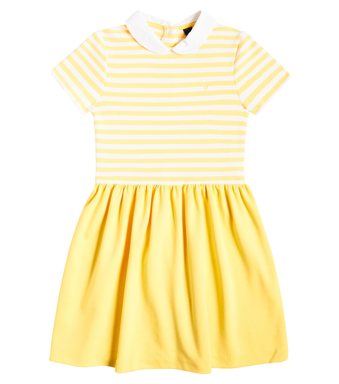 Striped cotton-blend dress | Polo Ralph Lauren Kids