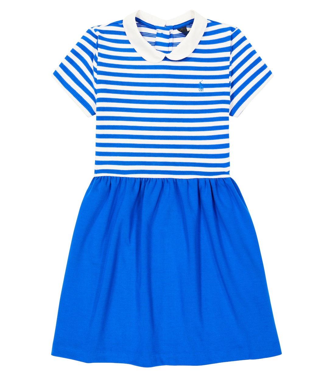 Striped cotton-blend dress | Polo Ralph Lauren Kids