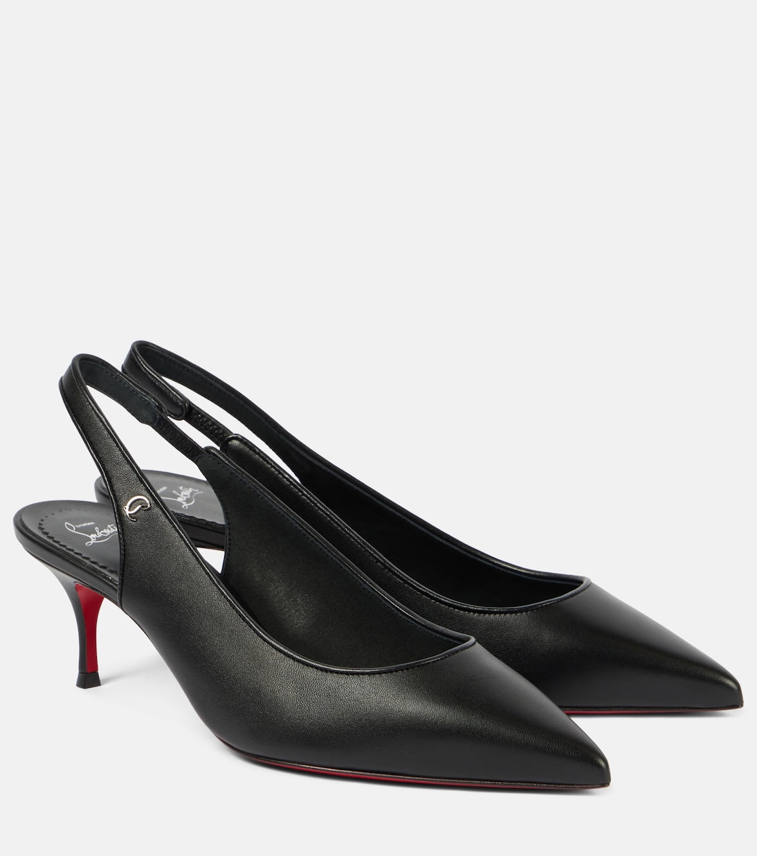 Sporty Kate 55 leather slingback pumps | Christian Louboutin