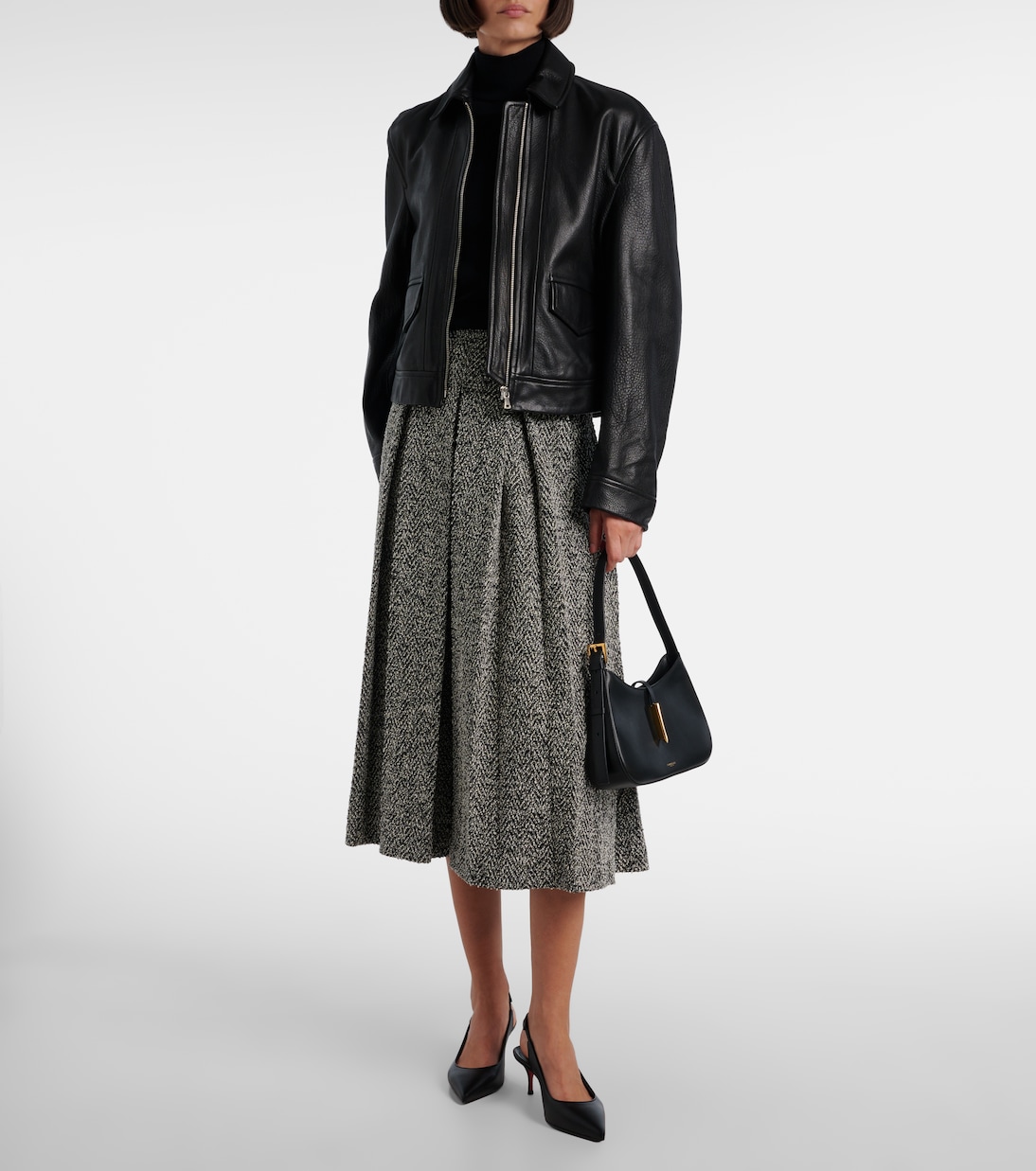 Sporty Kate 55 leather slingback pumps | Christian Louboutin