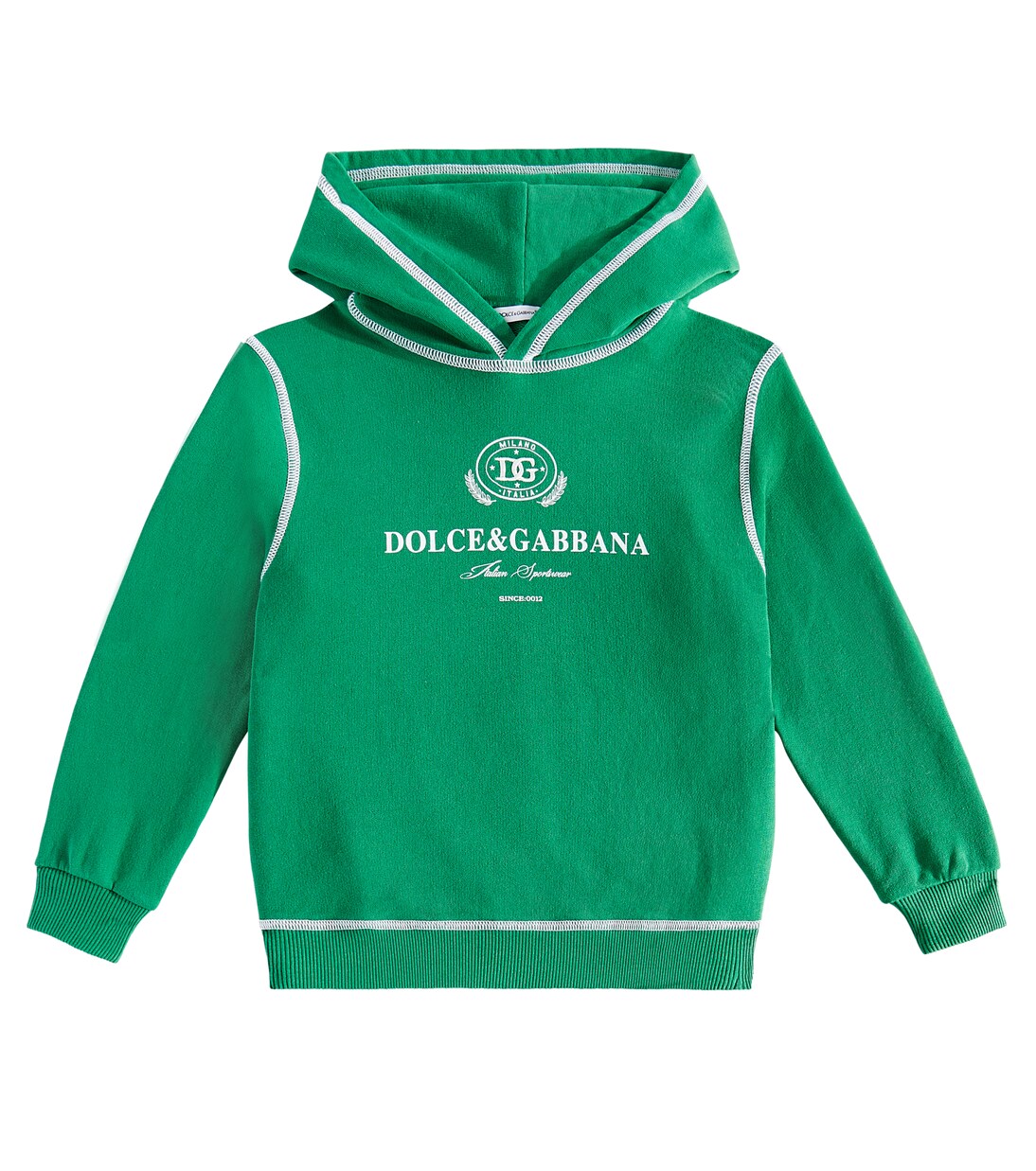 Logo cotton hoodie | Dolce&Gabbana Kids