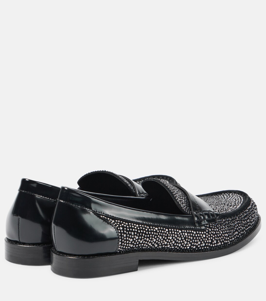 Loafers Roy aus Leder mit Kristallen | Clergerie