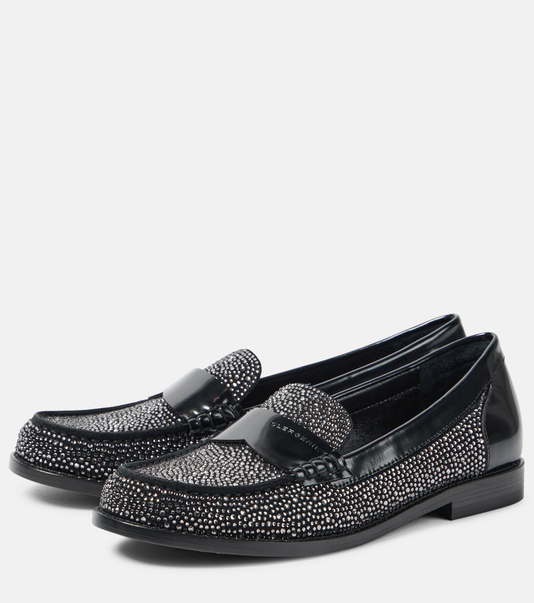 Loafers Roy aus Leder mit Kristallen | Clergerie